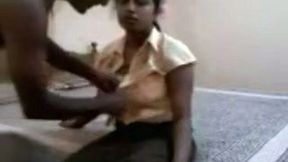 Indian slutty brunette gets pussy licked and sucks dick in 69 pose