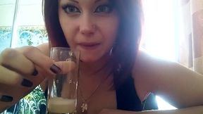 I spit a glass of saliva for your ugly face