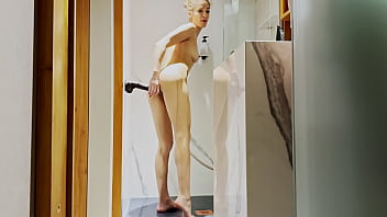 Quickie in the Shower room floor