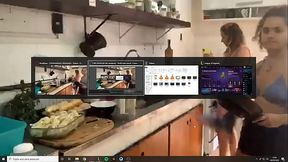 paolabuzzone pagando calcinha na live.