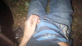 Masturbating in underpants