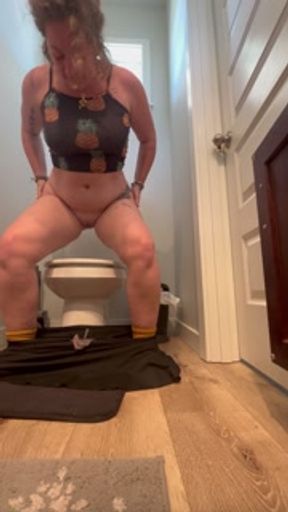 Just a girl going Pee… 😉