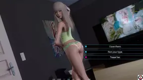 Massive cock and big tits in 3D animated hentai story