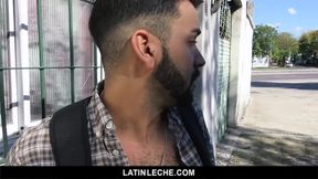 LatinLeche - Bearded Latin Guy Used On Camera