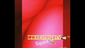 Waterloo Iowa exposed ebony squirts!!