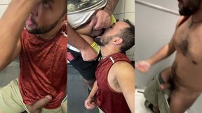 orgia de sexo gay latino so desconhecidos, sem camisinha no banheiro da rodoviaria. - ep03