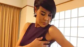 Full Video Of Ladyboy Lyanda Strips Black Dress And Strokes