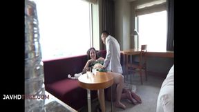 Ran Nonomiya's Amateur Fingering Adventure with Big Natural Tits and Wet Pussy Desire