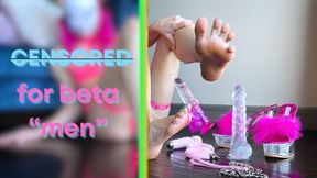 beta Become a Sissy for Alpha Men