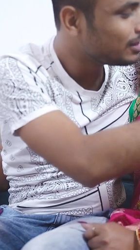 Two Desi Indian Horny Step Mom Shares Their Step Son Dick for Hardcore Threesome Fuck ( Hindi Audio )