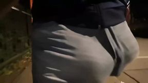 Evening Bulging Walk at Street