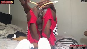 asshole punched tf out - ass monkey xl inflatable buttplug angle 2 part 2