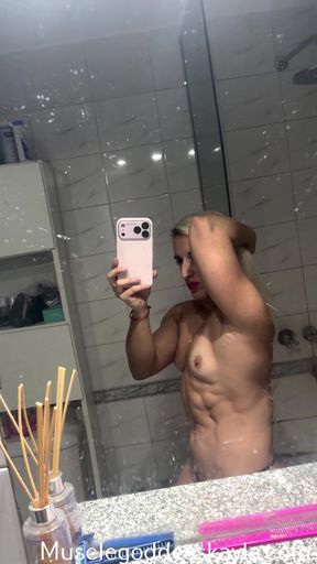 The glow hitting different after today's session