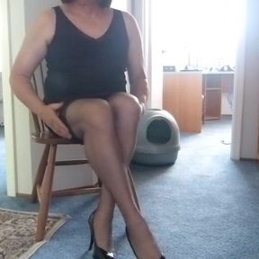 Putting on Nylons