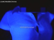 คาชุดนักศึกษา UV LIGHT EFFECT THAI COLLEGE STUDENT UNIFORM BACKLIGHTING POV