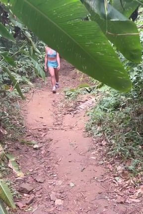 Mirella on the Trail and the Mysterious Black Man