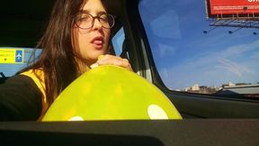 Highway Ride Balloon Play - Bunny Looner