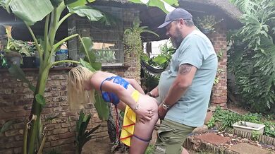 Beauty anal in the rain cosplay