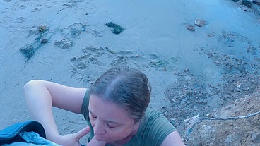 Stepson cheats with stepmom on the beach