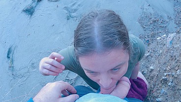 Stepson cheats with stepmom on the beach