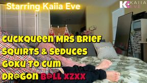 Cuckqueen Mrs Brief Squirts & Seduces Goku To Cum