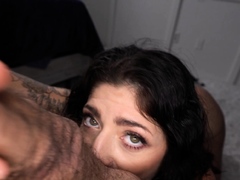 BJRAW Nikki Knightly has her face glazed with jizz