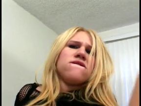 Amazing blonde bbw take rough pounding in a threesome
