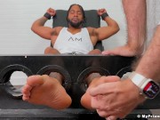 Friendly hunk Diablo experiences a ticklish torment