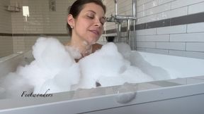Bath time- lick my wrinkled SOLES