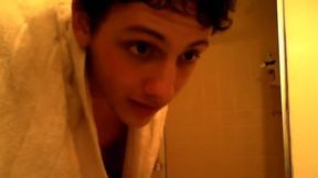 Handsome Twink with Big Dick Jerks