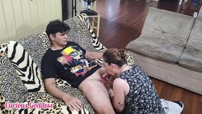 curious goddess - anal amateur my husband s friend came to train my ass to be open for fucking, he stuck his dick in and filled it with cum part 4