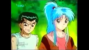 Bold Anime Fighter Battles Ghost for Nude Downless Action