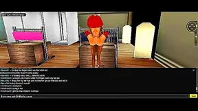 Cici Divas Steamy 3D Anime Battle Turns into Wild IMVU Encounter