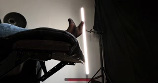 Her Nylon Socks gets covered with cum 2