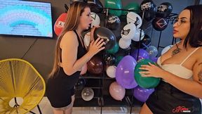 SALE OF BALLOONS WITH FART GAS - NEW GIRL SASHA - CLIP 2 - NEW JULY 2025
