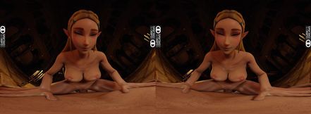 Zelda - POV of Princess Bouncing on You Naked