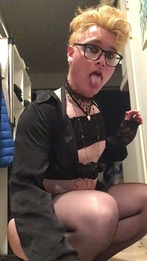 Sissy Cindy fag Exposed Talk   Clip 1