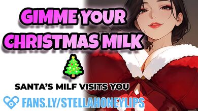 Santa’s MILF Wife Comes Down the Chimney… and Rides You for Christmas | F4M Gentle FDom Audio Roleplay
