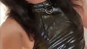 The little sissy, lace and boots