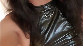 The little sissy, lace and boots