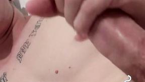 ”Steamy encounter of a smoking sexy twink while rimming”