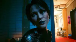 Cyberpunk 2077 Goths Get Animated for Steamy 3D Hentai Action