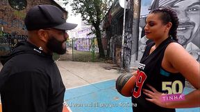 Basketball star loses bet and ends up in anal action