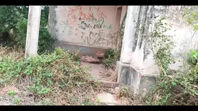 Sluttish 20-year-old sister-in-law gets fucked at abandoned station