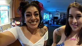 Giantesses Hunt for Tinies in Kitchen