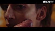 Wet Pussy Dripping on His Fingers... She Begs Him to Put It In Already