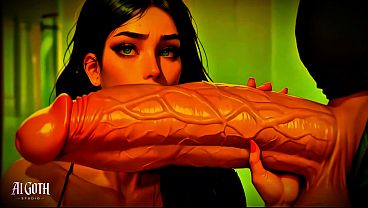 Goth Girl&rsquo_s Darkest Size Fantasy (ASMR Visuals)