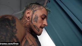 Big Cock Stud Fucks Horny Gay Partner in Doggystyle - BROMO Exclusive