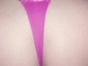 ¡Compilado de mamadas en el espejo, un rico regalo montado con tangas!
