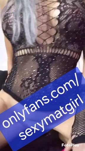 Hot greek wife playing with her toys